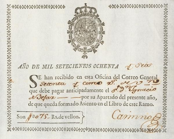31 | Madrid. Prephilately