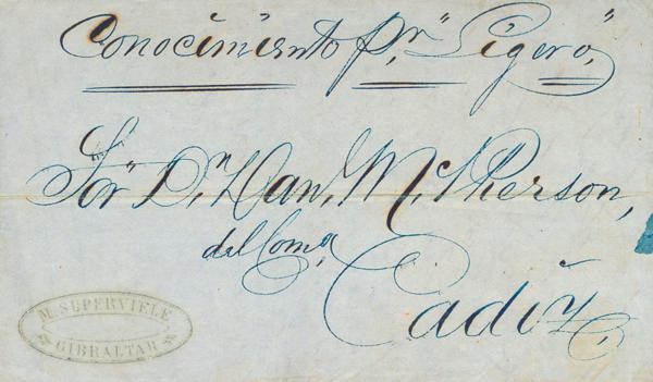 34 | Gibraltar. Prephilately
