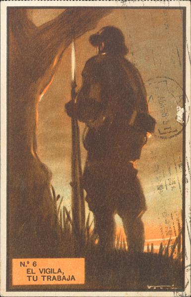761 | Civil War. Republican Postcard