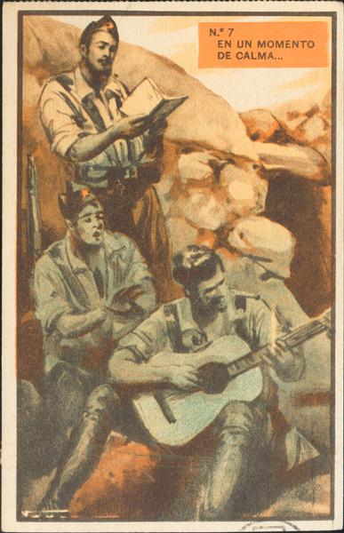762 | Civil War. Republican Postcard