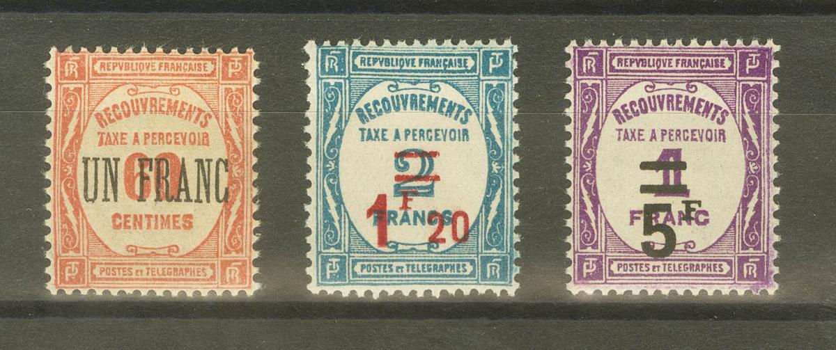 127 | France. Postage Due