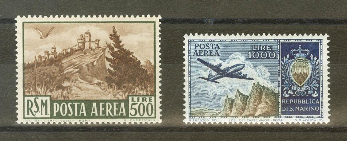 337 | San Marino. Airmail