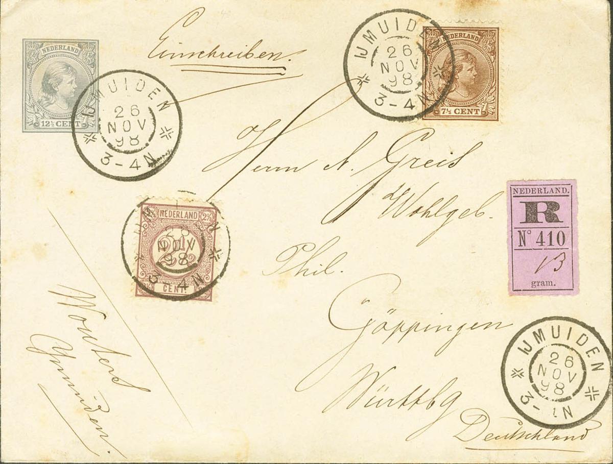 362 | Países Bajos. Entero Postal