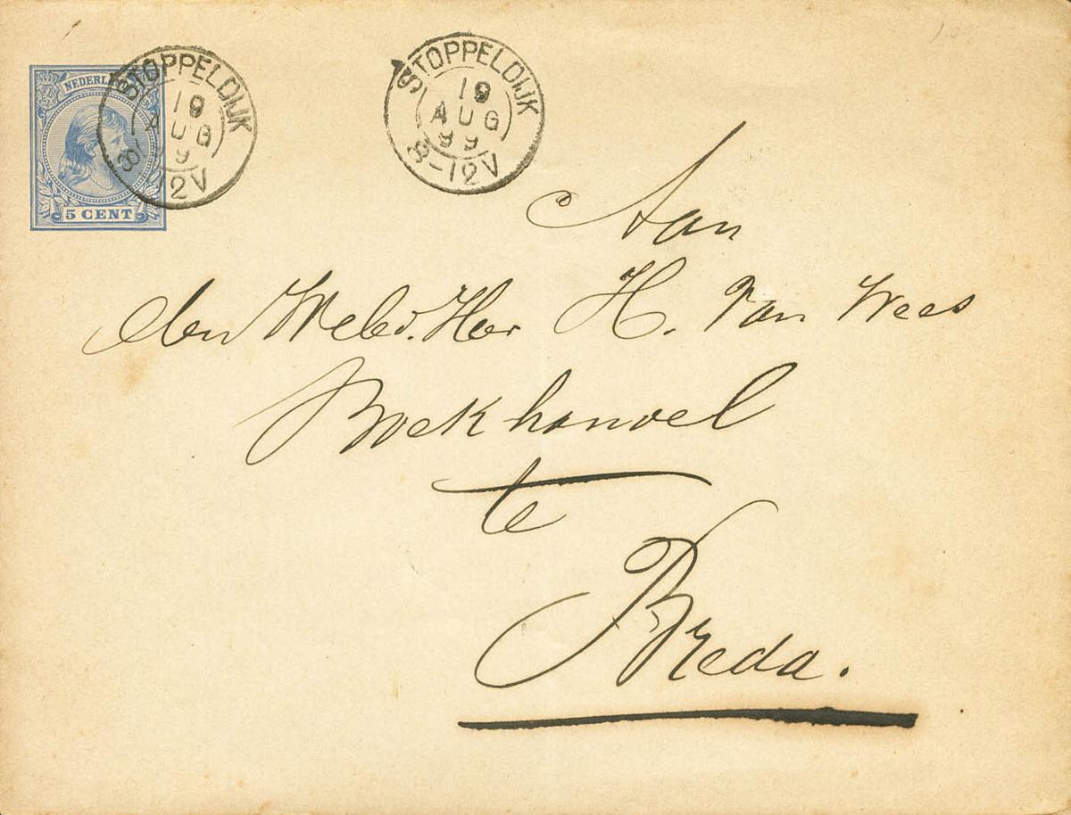 363 | Países Bajos. Entero Postal