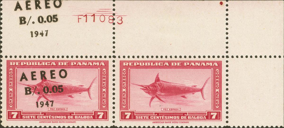 553 | Panamá. Aéreo