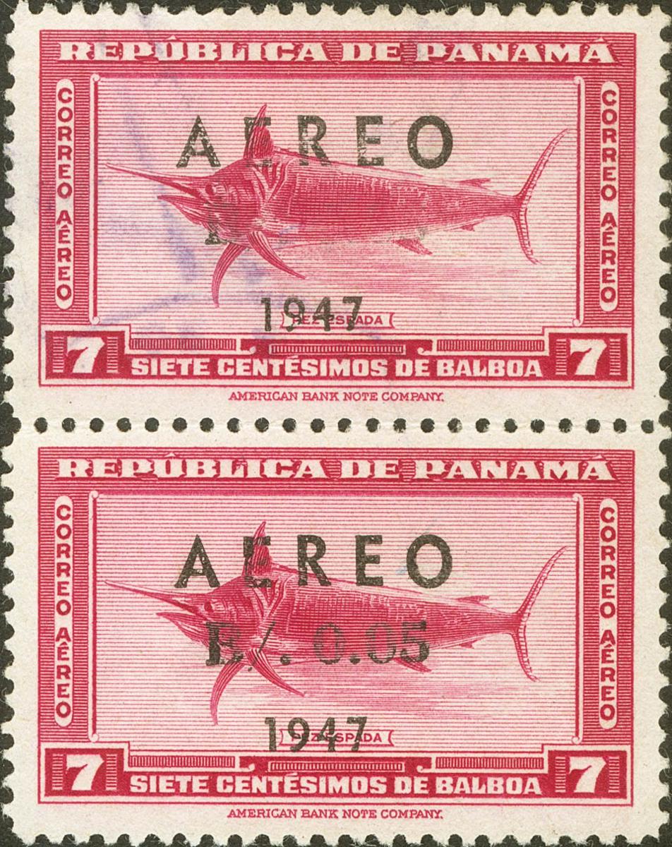 555 | Panamá. Aéreo
