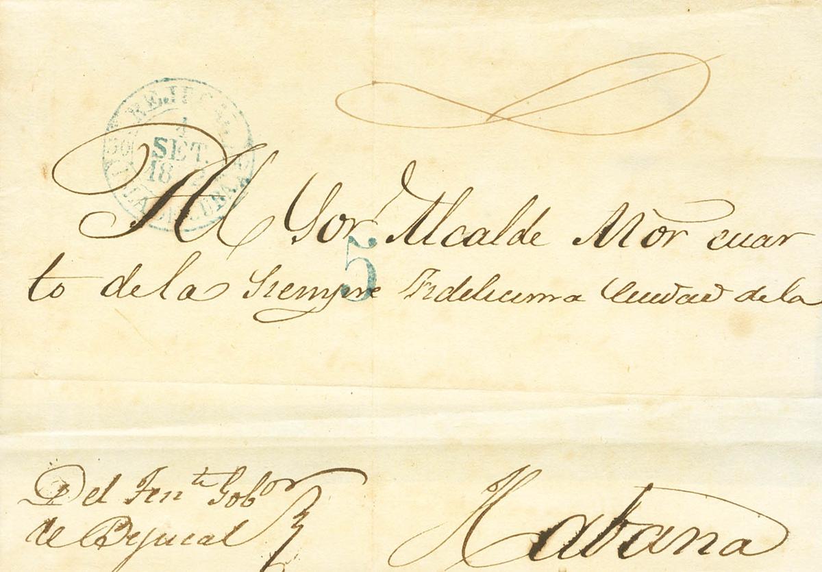 1156 | Cuba. Prephilately