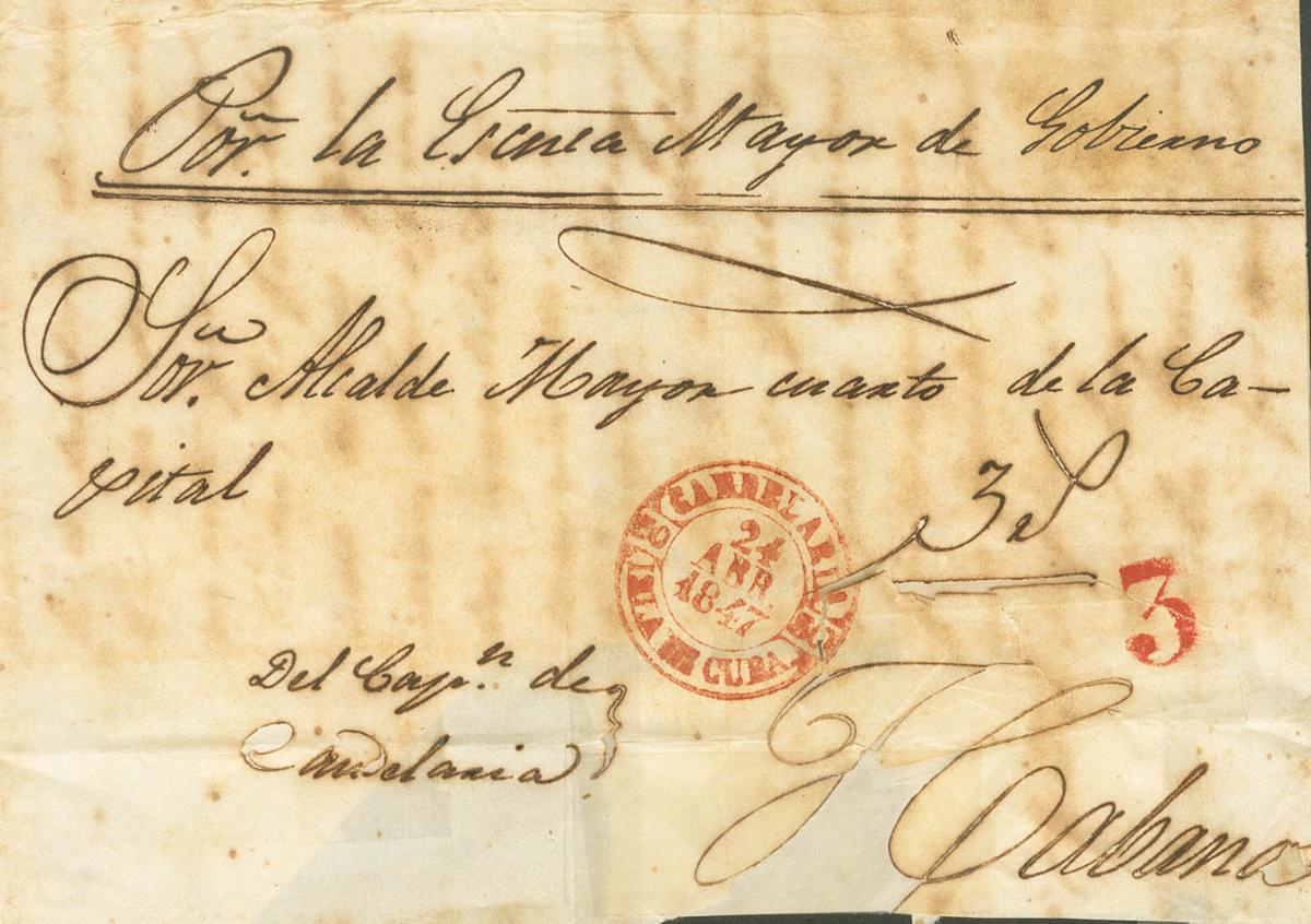 1158 | Cuba. Prephilately