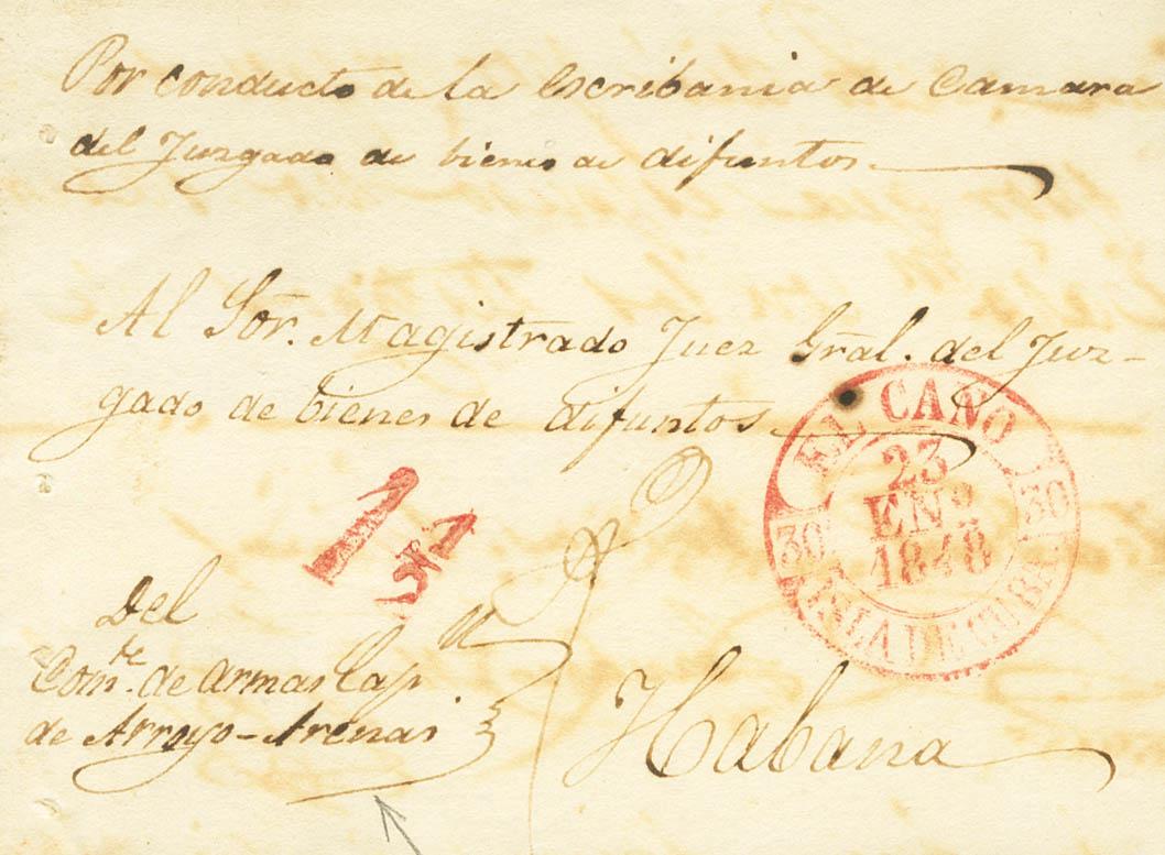 1159 | Cuba. Prephilately
