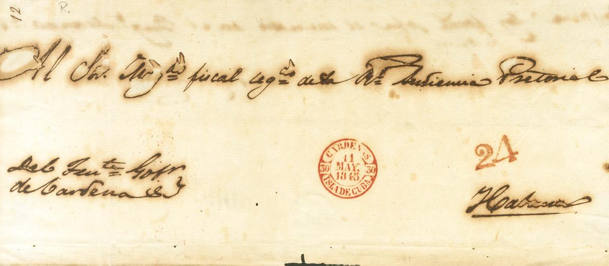 1161 | Cuba. Prephilately