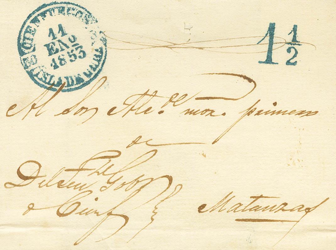 1166 | Cuba. Prephilately