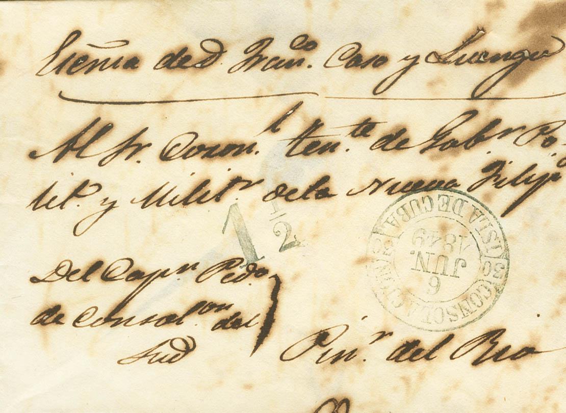 1169 | Cuba. Prephilately