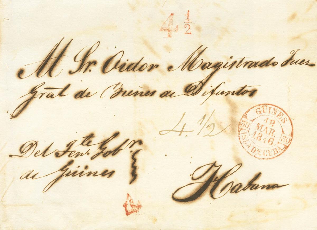 1177 | Cuba. Prephilately