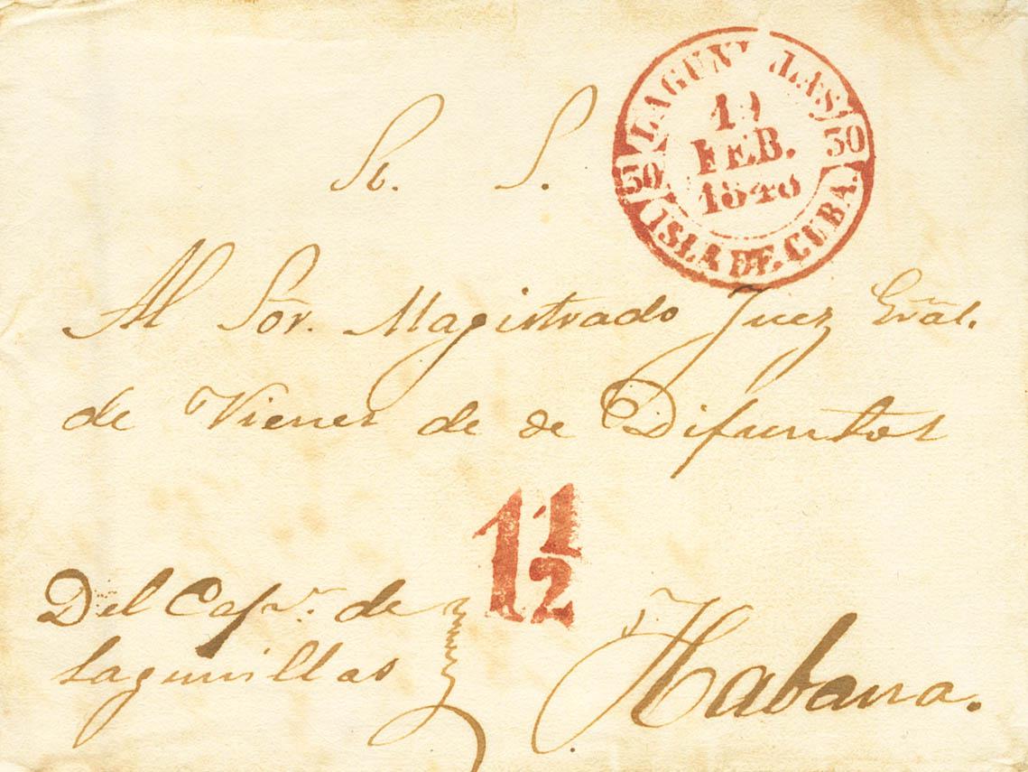 1187 | Cuba. Prephilately