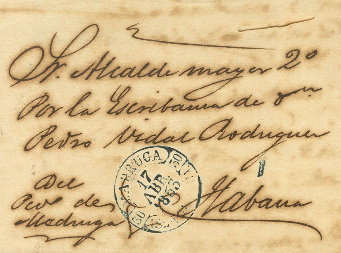 1195 | Cuba. Prephilately