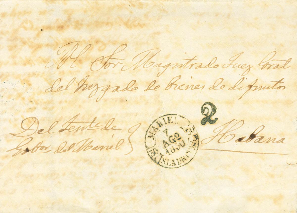 1197 | Cuba. Prephilately