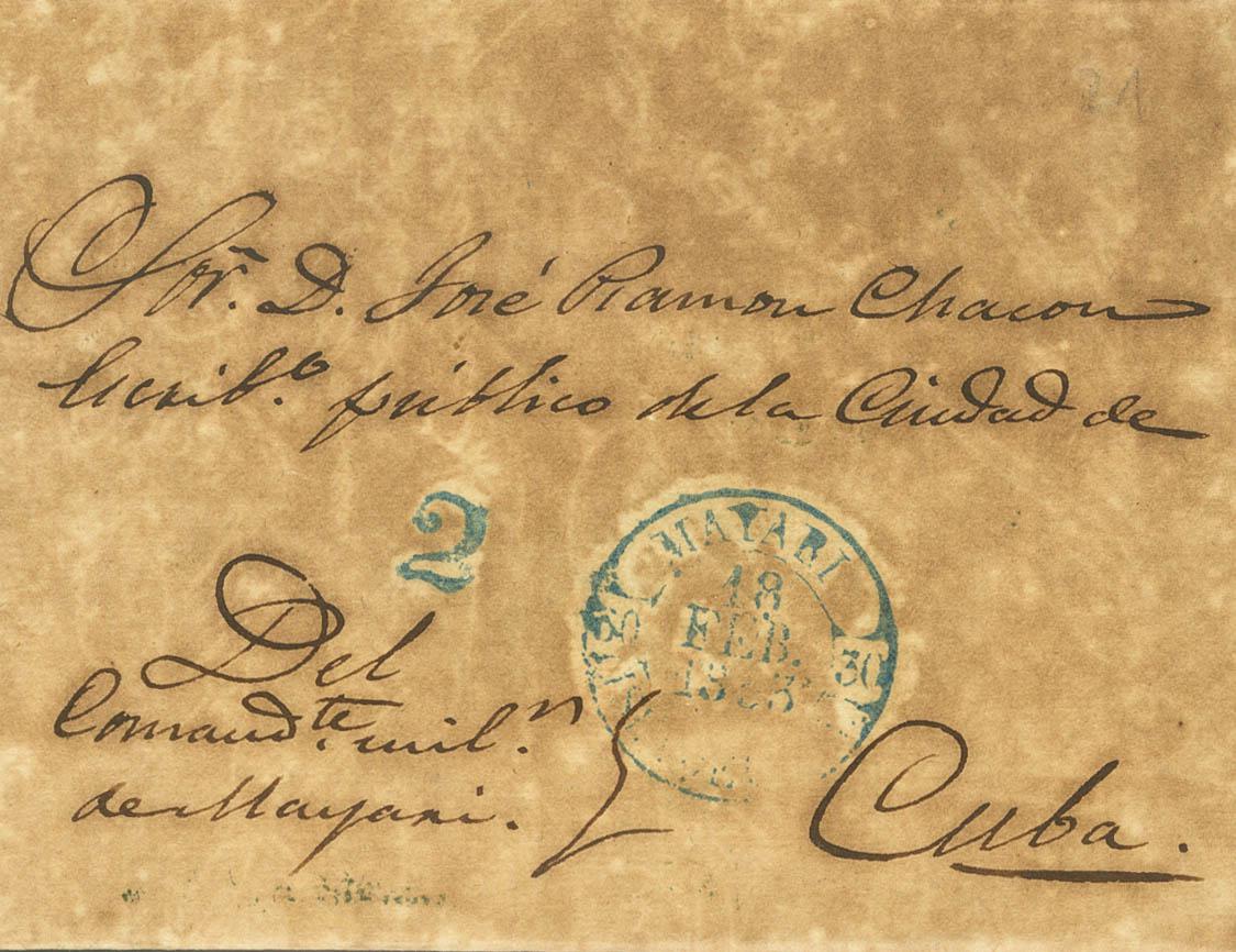 1199 | Cuba. Prephilately
