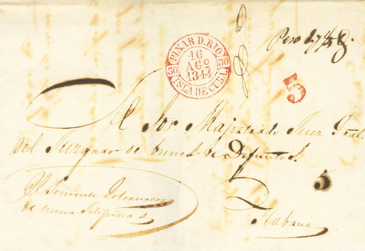 1207 | Cuba. Prephilately