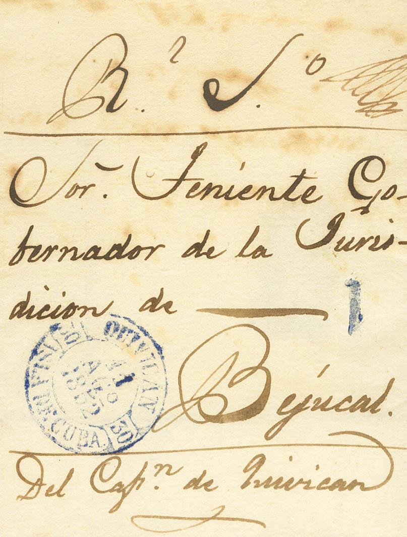 1210 | Cuba. Prephilately