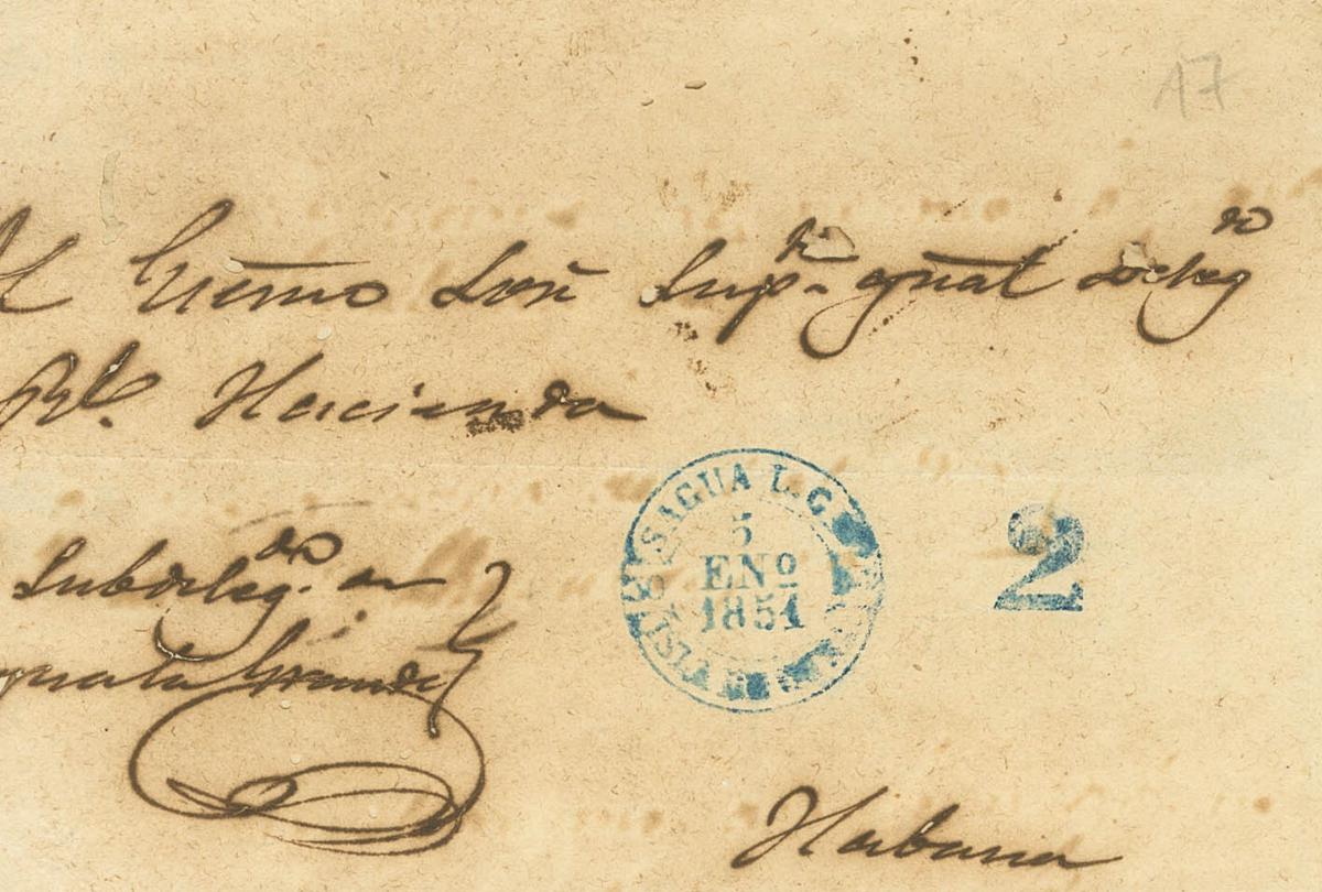 1217 | Cuba. Prephilately