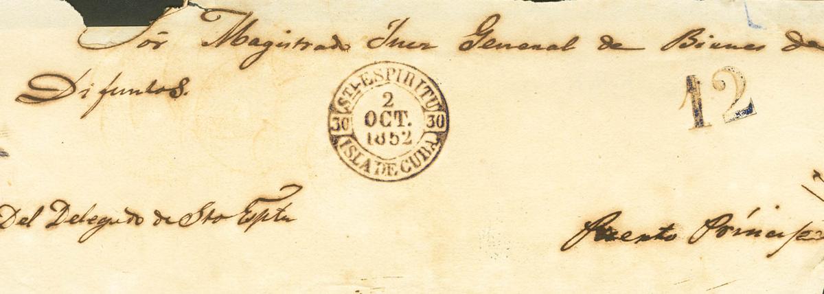 1218 | Cuba. Prephilately