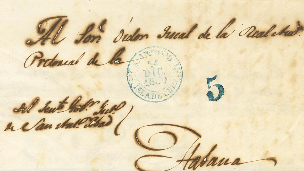 1221 | Cuba. Prephilately