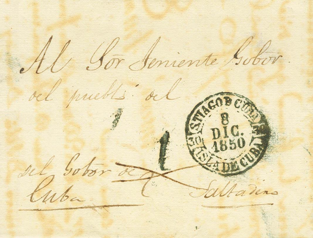1230 | Cuba. Prephilately