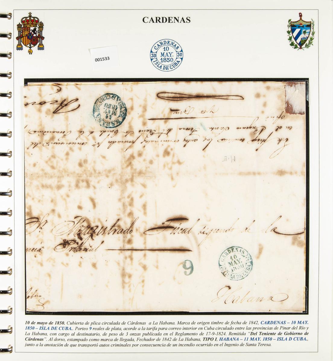 1236 | Cuba. Prephilately
