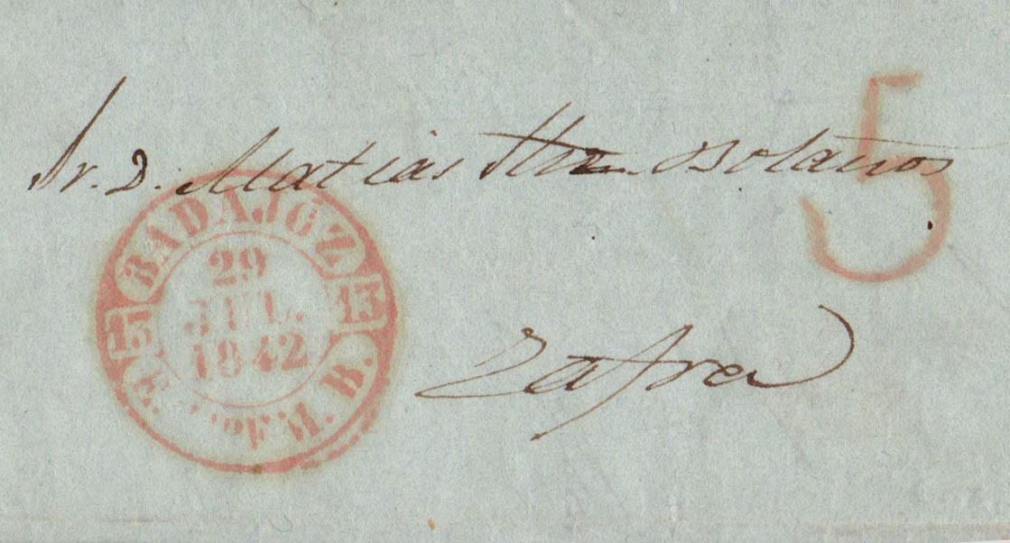 132 | Pre-philately. Extremadura