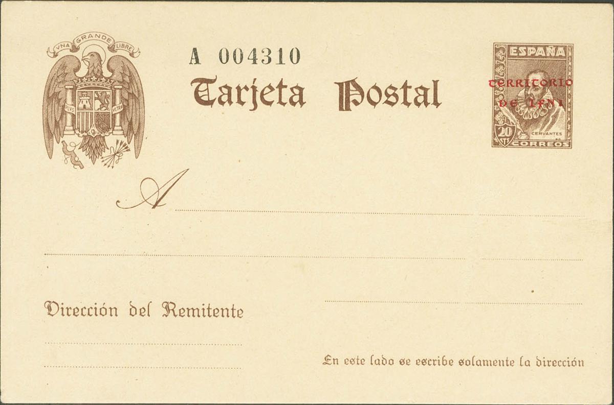 1354 | Ifni. Postal Stationery