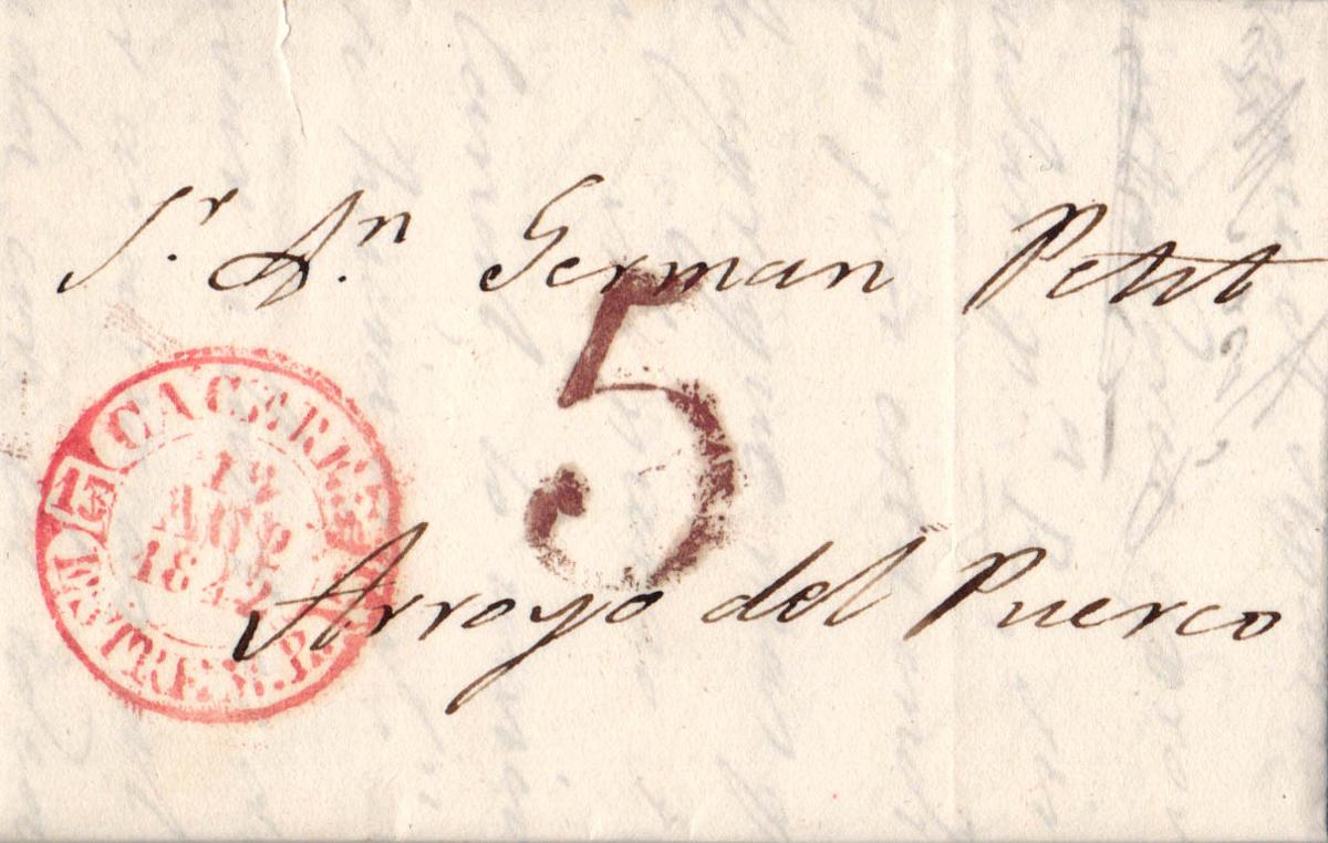 135 | Pre-philately. Extremadura