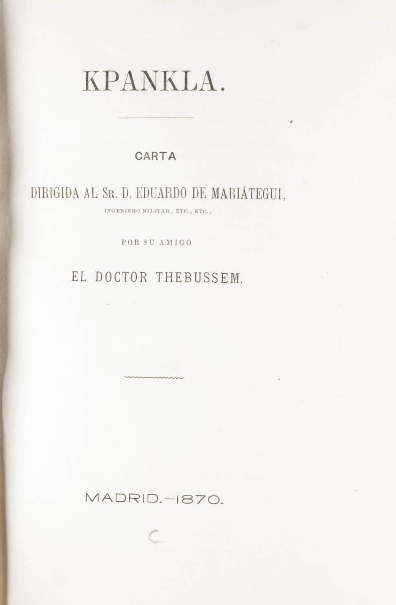 1 | Bilbliography. Thebussian Book