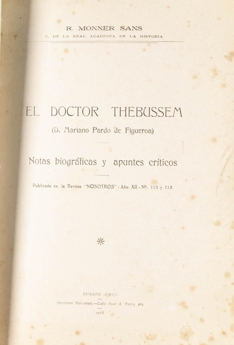 20 | Bilbliography. Thebussian Book
