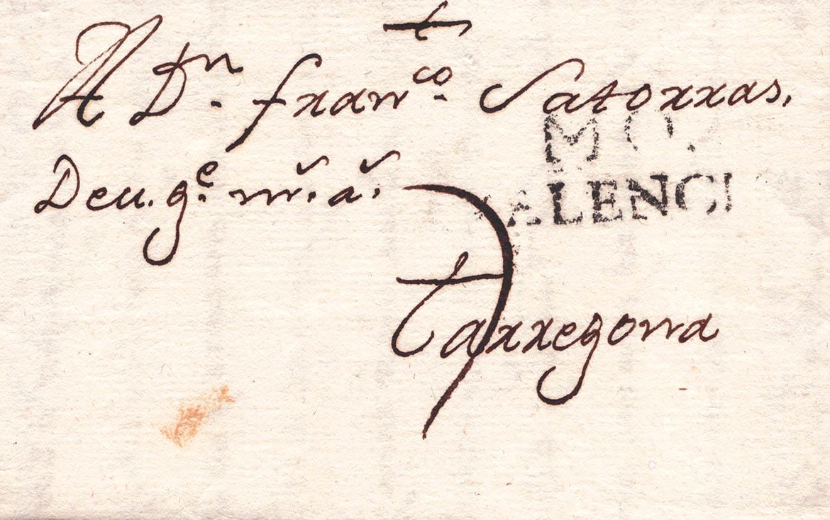 103 | Pre-philately. Comunidad Valenciana