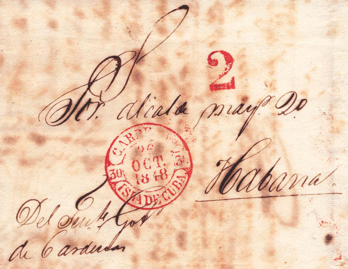 1156 | Cuba. Prephilately