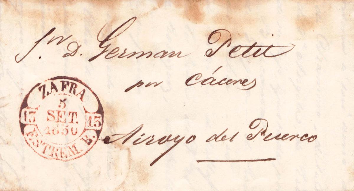 127 | Pre-philately. Extremadura