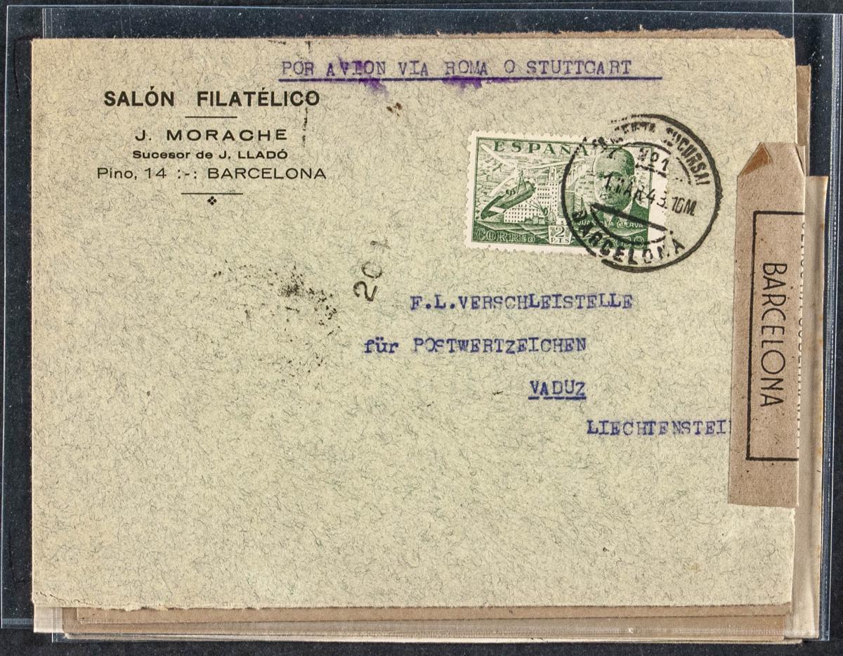 25 | Lotes y Colecciones.España. Historia Postal