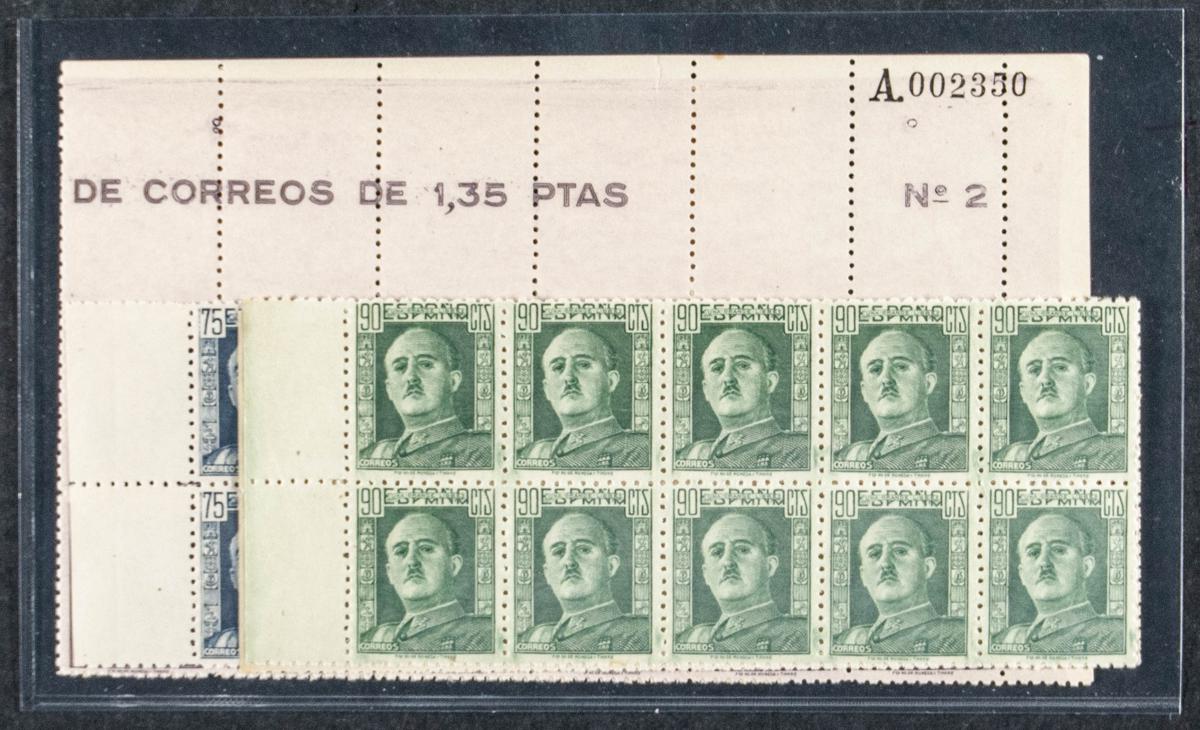 53 | Spanish Collection. Sets and stamps stock