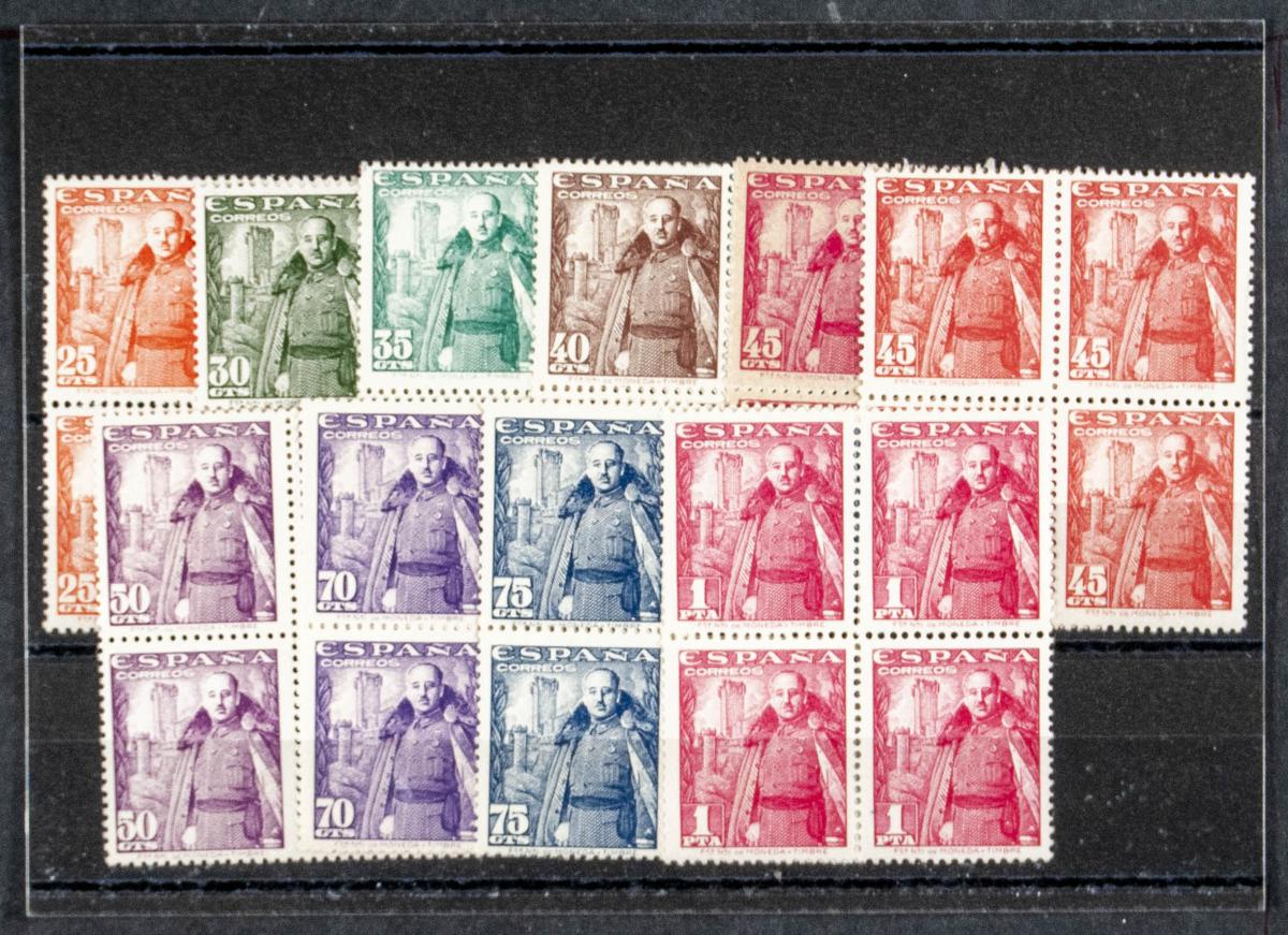 54 | Spanish Collection. Sets and stamps stock