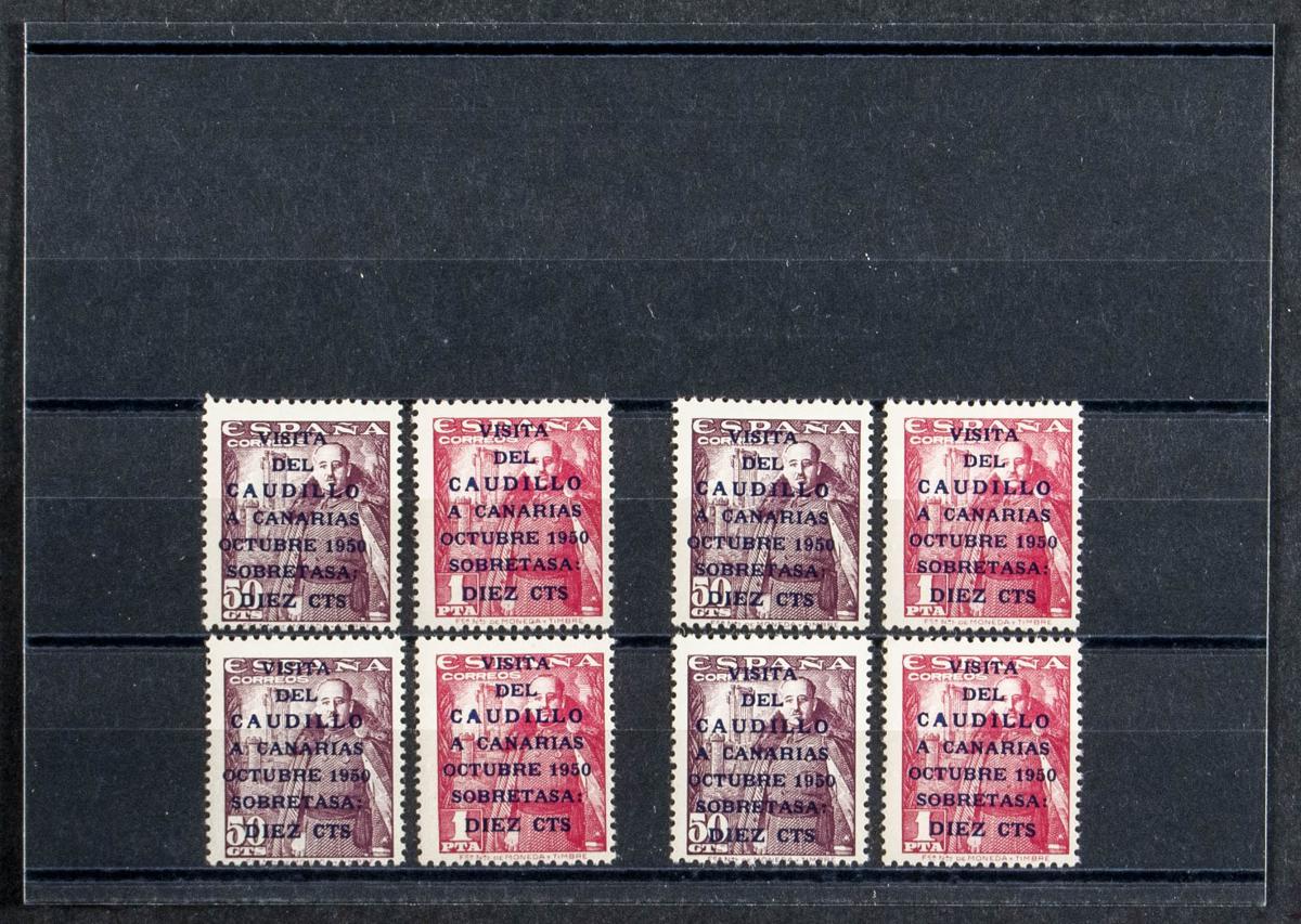 55 | Spanish Collection. Sets and stamps stock