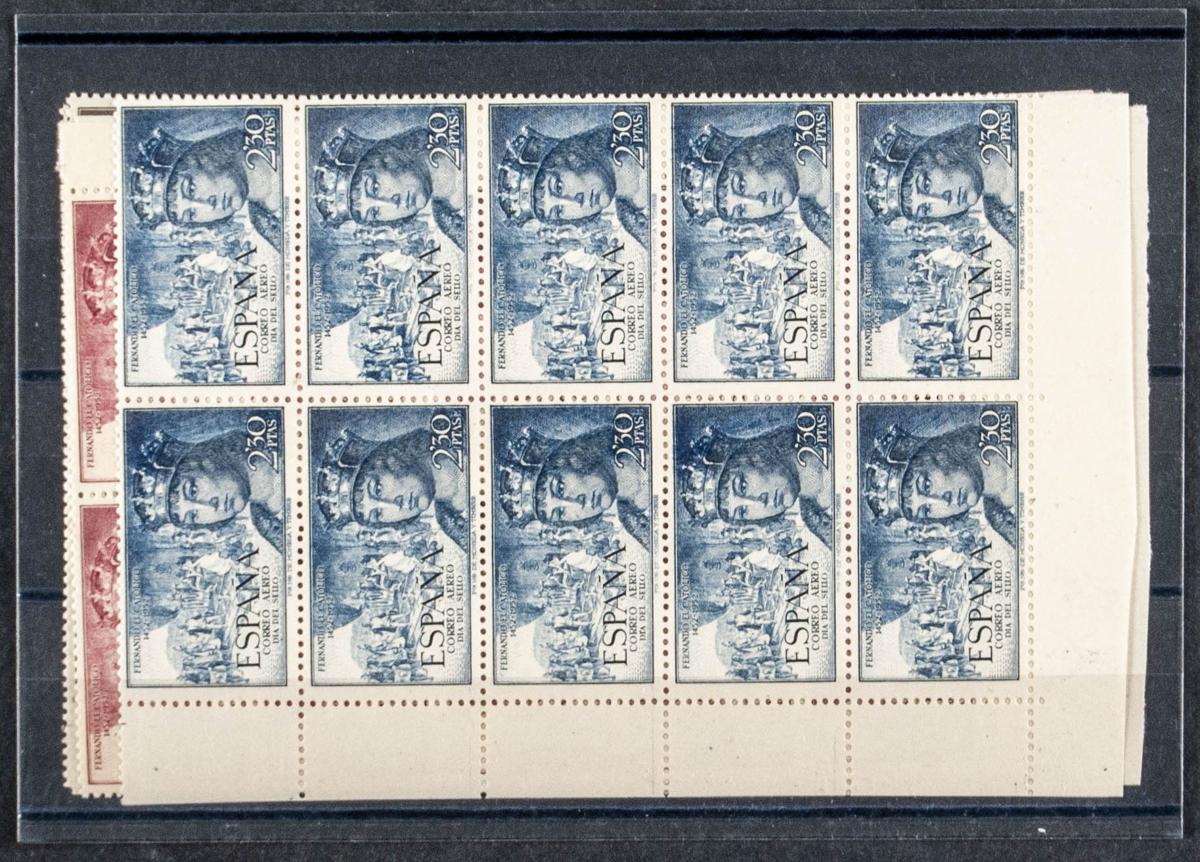 58 | Spanish Collection. Sets and stamps stock