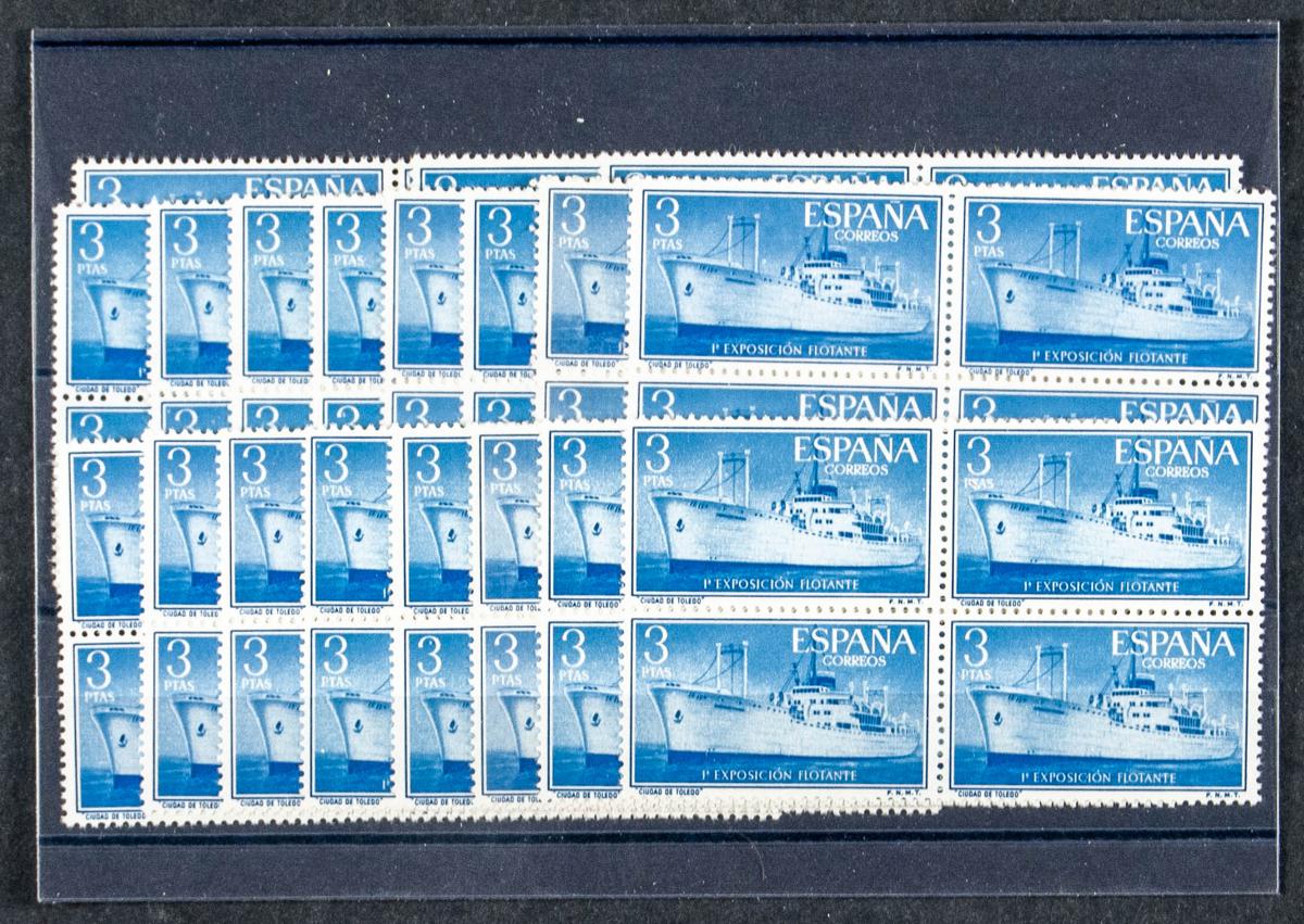 63 | Spanish Collection. Sets and stamps stock