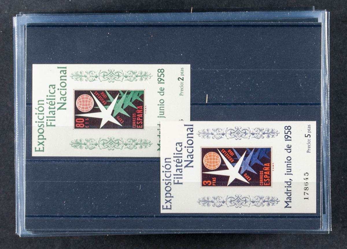 65 | Spanish Collection. Sets and stamps stock