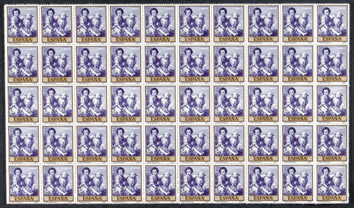 71 | Spanish Collection. Sets and stamps stock