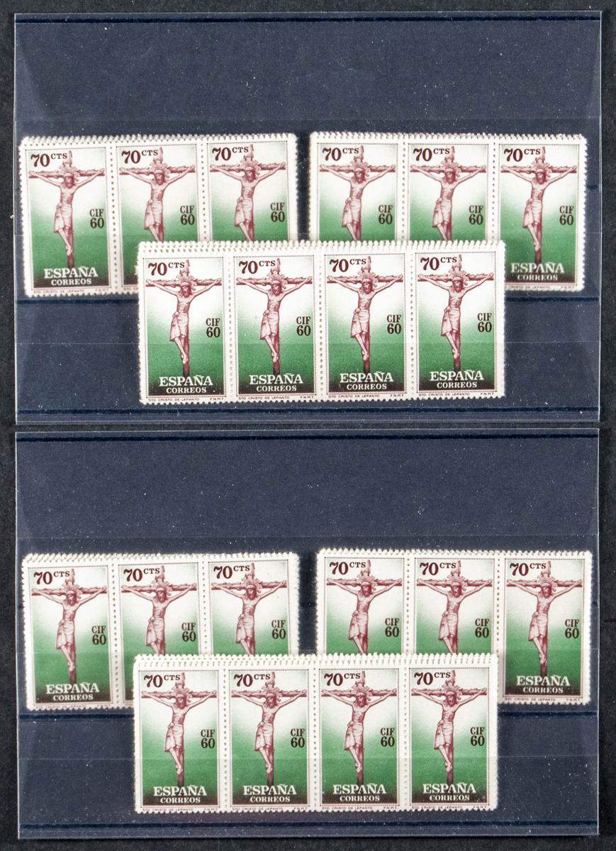 72 | Spanish Collection. Sets and stamps stock