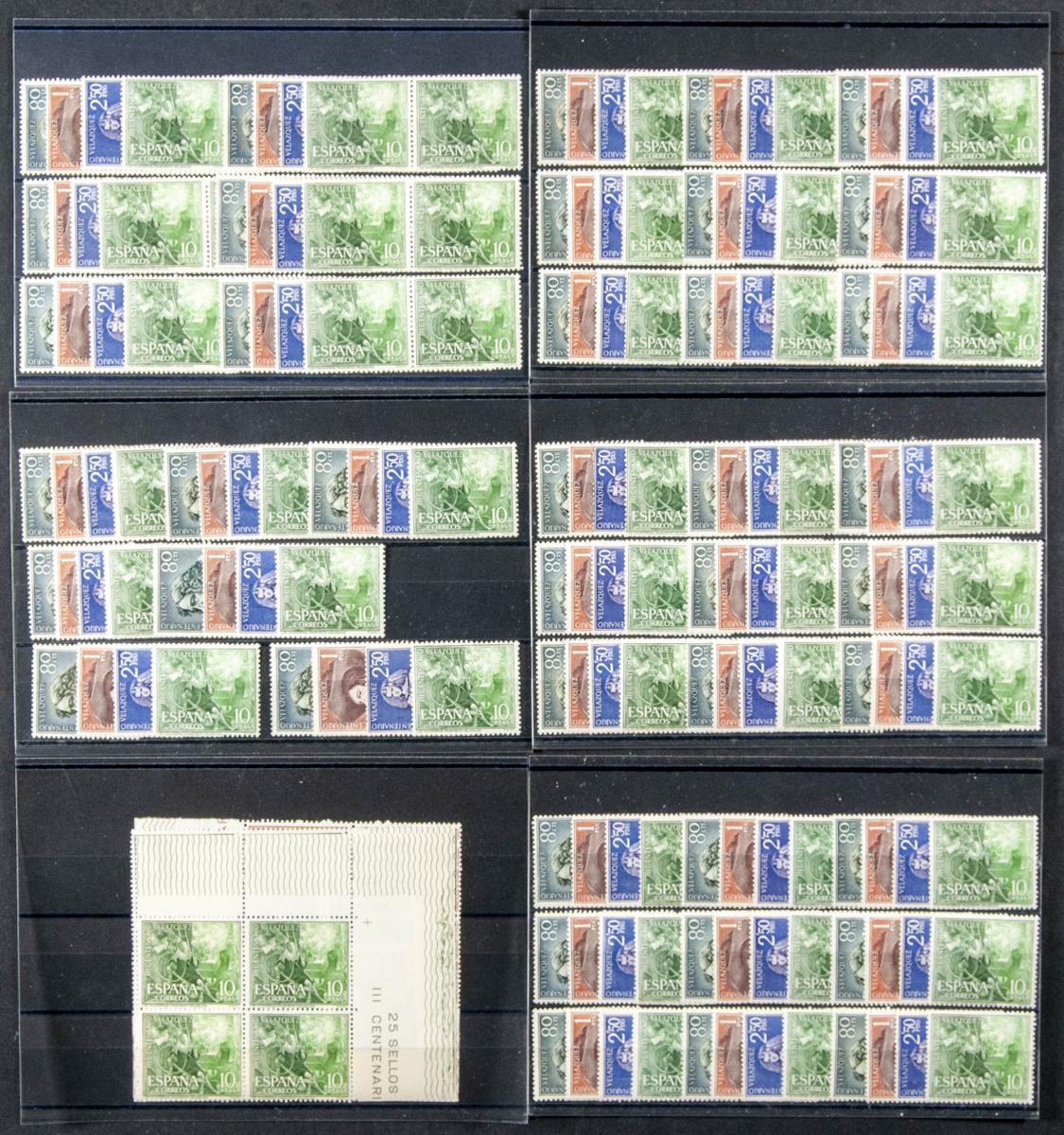 77 | Spanish Collection. Sets and stamps stock