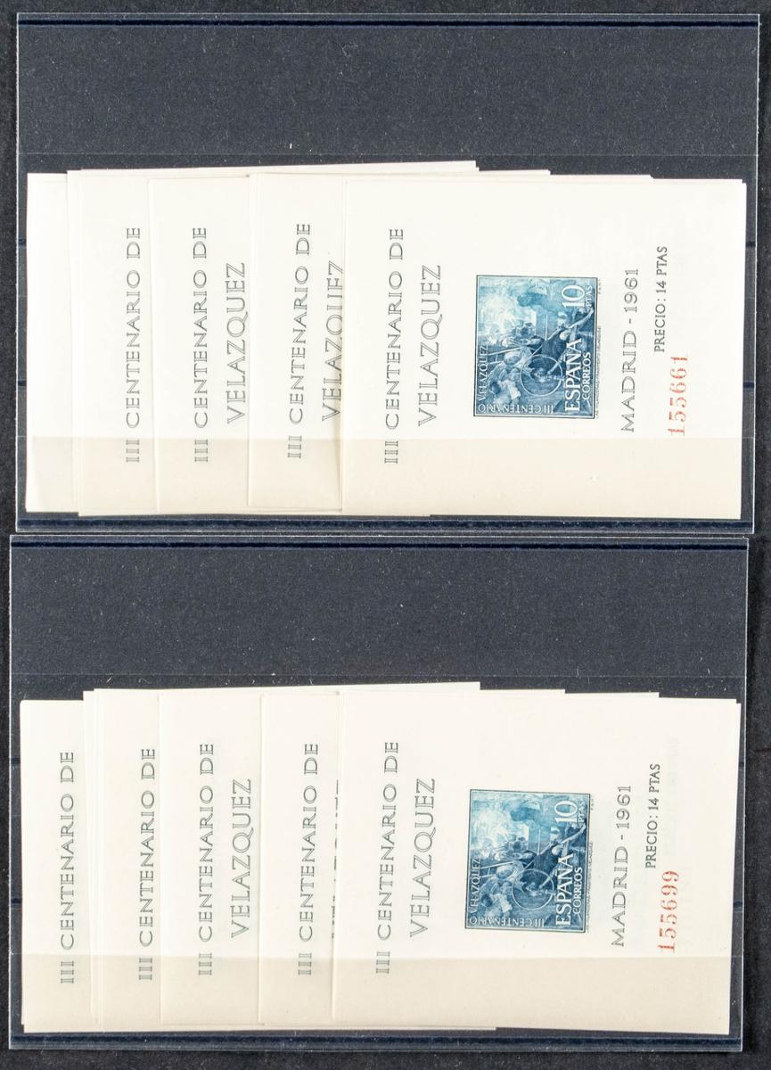 78 | Spanish Collection. Sets and stamps stock