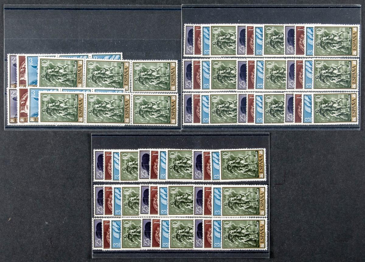 86 | Spanish Collection. Sets and stamps stock