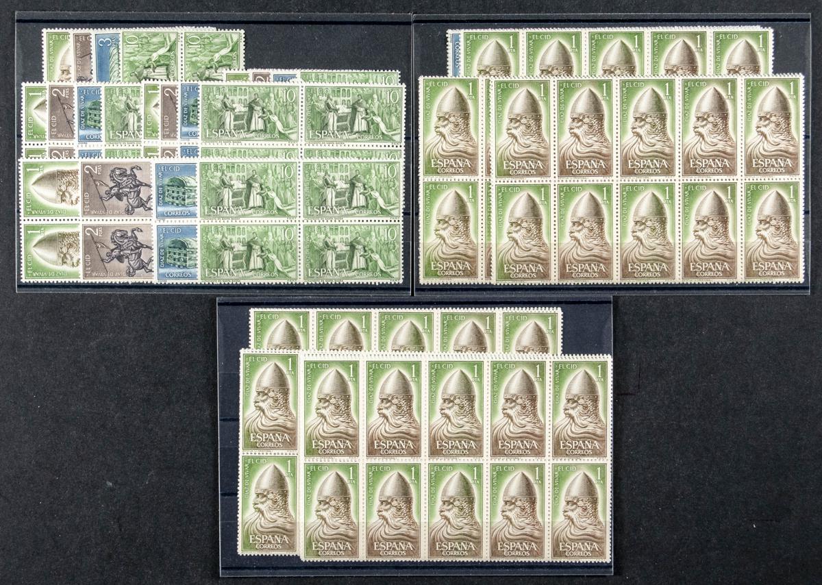 88 | Spanish Collection. Sets and stamps stock