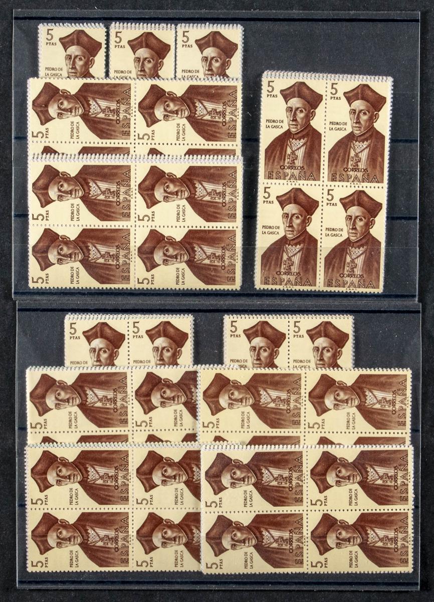 89 | Spanish Collection. Sets and stamps stock